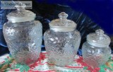 PRINCESS HOUSE  FANTASIA  POINSETTA  CANNISTERS