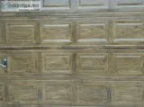 Custom wood painted garage doors any door