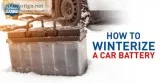 How To Winterize a Car Battery