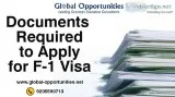 Documents Required to Apply for F-1 Visa