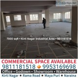Commercial Space Available for Office Godown Warehouse 7000 sqft