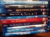 Over 200 disney movies on dvd and Blu Ray