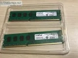 (2) Crucial 4GB DDR3-1333 (PC3 10600) UDIM