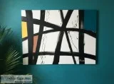 &quotManhattan Mama&quot Large Original Contemporary Acrylic Pai