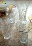 Oatmeal Pattern Glassware including Tierra