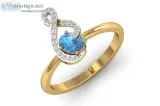 Adina Blue Topaz Ring