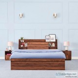 Best Leo Engineered wood bed online at amazing price- wakefit