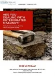 Vancouver Masonry-Commercial and Residential  Stone work
