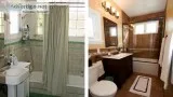 Bathroom Remodel Before and After - One Week Bath
