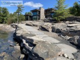 Snow Removal  Parry Sound House Landscaping Design  Schlager Exc