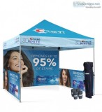 Canopy Tents 10x10 with Unlimited Graphics and Colors