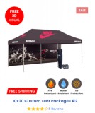 10x20 Custom Pop Up Tents  Canopy Event Tents in Los Angeles