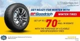 Get up to 70 Back by mail on BFGoodrich Tire