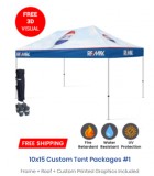 10x15 Custom Pop Up Tents  Canopy Event Tents in Los Angeles