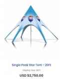 20 ft Single Star Tent  Canopy Event Tents in Los Angeles