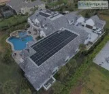 Design and install solar panels for the pool