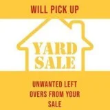 Will Pick Up Left Over Garage Sales