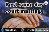 Best same day court marriage - Lead India law associates