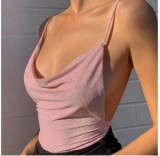 Shop for Off Shoulder Halter Crop Top for Women ShoppySanta