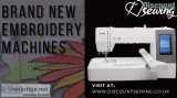Embroidery machines -Discount Sewing