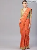 Chiffon Leheriya Saree