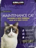 Kirkland Signature Super Premium Chicken and Rice Cat Food 50 lb