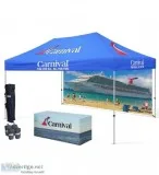 Custom Printed 10x15 Canopy Tents with Unlimited Graphics and Co