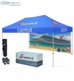10x10 Outdoor Canopy Tent for Trade shows &ndash Branded Canopy 