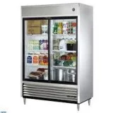 10 True TSD-47G-HC-LD 54 110&quot Two Section Reach In Refrigera