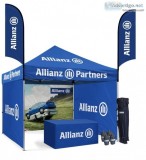 10x10 Promotional Custom Pop up Canopy Tent Packages