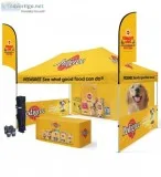 Custom Pop up 10x15 Canopy Tents with Unlimited Graphics and Col