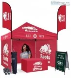 Custom Printed Tents Packages For Trade Shows and Exhibitions