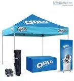 10x10 Pop Up Canopy Tent for Trade Shows &ndash Branded Canopy T