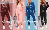 5 Women s Two Piece Outfits Sweatsuit Set Long Pant Pajamas Loun