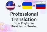 APOSTILLED RUSH RUSSIAN and UKRAINIAN TRANSLATION SERVICES