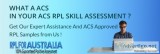 Get Professional Help for the ACS RPL Project Report