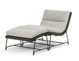 Buy Four Hands Beatrice Chair Ottoman Astor Stone  Elegant Chais
