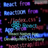 Top-Notch Cross Platform React Native App Development Company