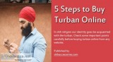 5 steps to buy turban online