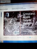 Greatest Book Never Read