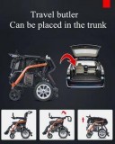Lightweight Folding Electric Wheelchair for Disabled and Elderly