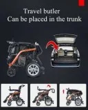 Lightweight Folding Electric Wheelchair for Disabled and Elderly