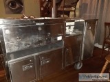 STAINLESS STEEL FOOD CART