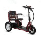 Rail transport Lightweight Folding Three-Wheel Electric Scooter 