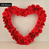 Send Heart Shaped Flowers Online to Your Partner on Valentines D