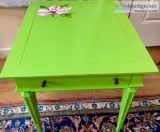 HAND PAINTED TABLE