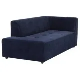 Buy Nuevo Parla Chaise Left Twilight  Elegant Chaises  Graysonli