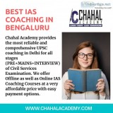 Chahal Academy- Best IASUPSCIPS Coaching in BENGALURU