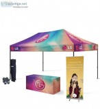 The Iconic Custom Logo Canopy Tent  Starline Tents