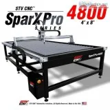 STV&regCNC SPARX&trade WELDED PRO 8 PLASMA TABLE  STV CNC